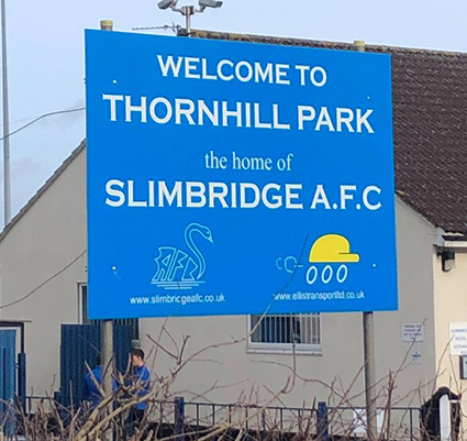 Slimbridge host Mangotsfield United on Wednesday and Royal Wootton Bassett Town on Saturday