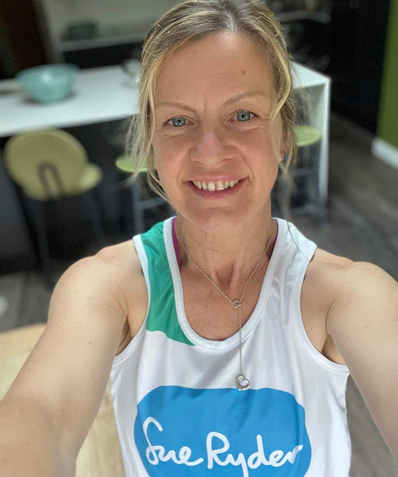 Cathy Hammond is running the London Marathon on Sunday