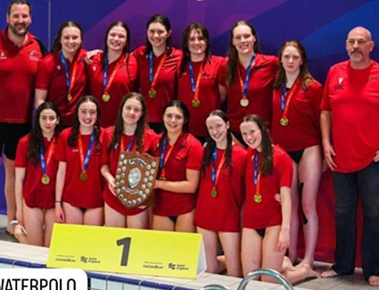 Cheltenham’s under-19 water polo girls won gold